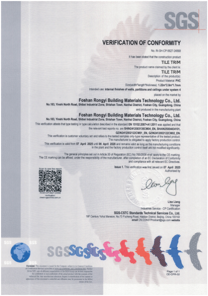 CE Certificate