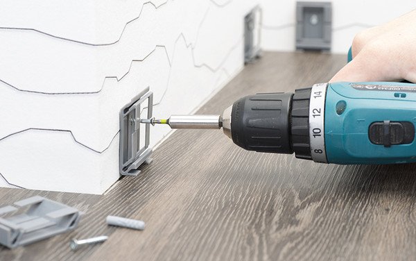 skirting board installation