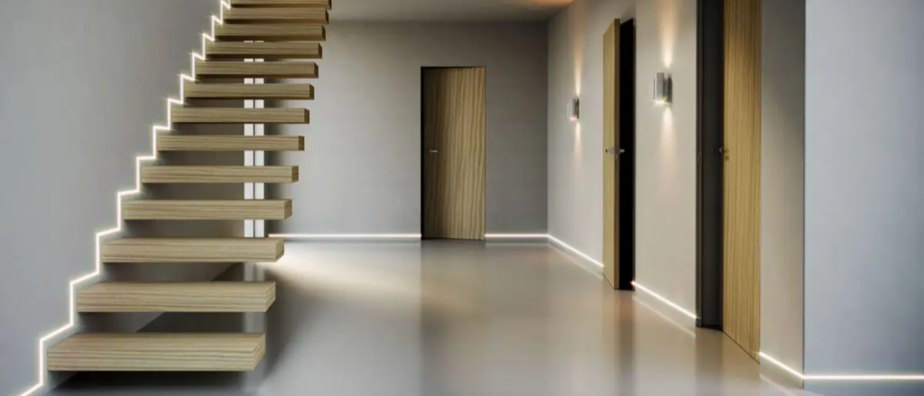 LED Aluminum Skirting Board